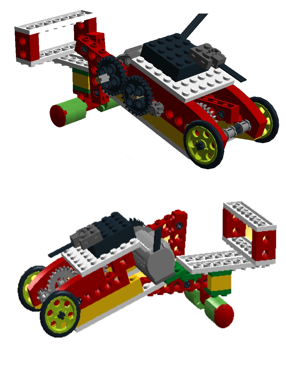 Конструктор LEGO TECHNIC машина гоночная